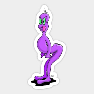 Fanny Guy, no dialogue. Sticker